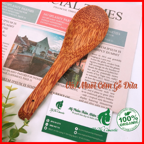 Vá/ Muôi Cơm Gỗ Dừa