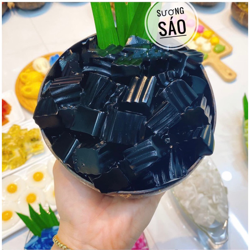 Bột sương sáo đen/trắng cao cấp