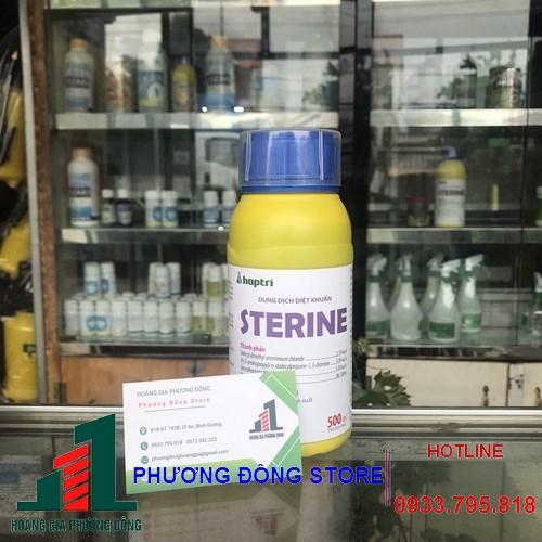 Dung dịch khử khuẩn  Sterine - Chai 500ml