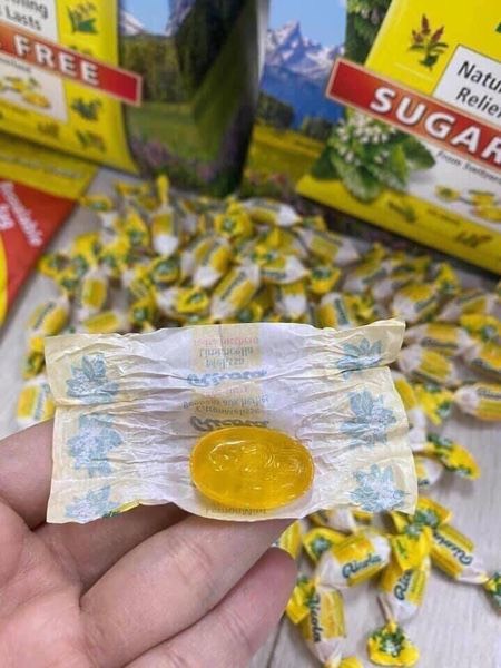 Kẹo Ricola Sugar Free Lemon Mint 105 viên