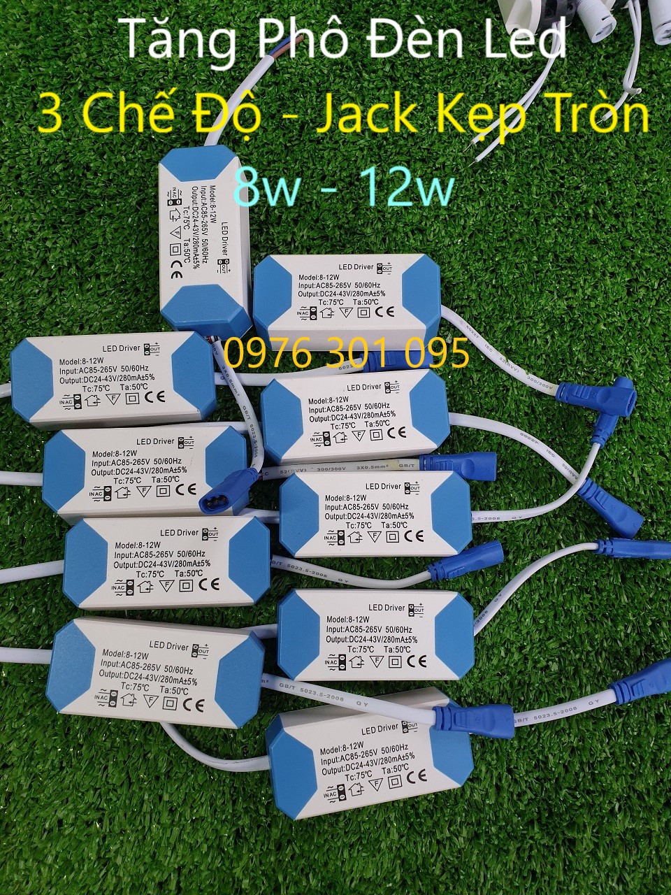 Driver Đèn Led Âm Trần Và Ốp Nổi [Có Bán 3 Chế Độ]