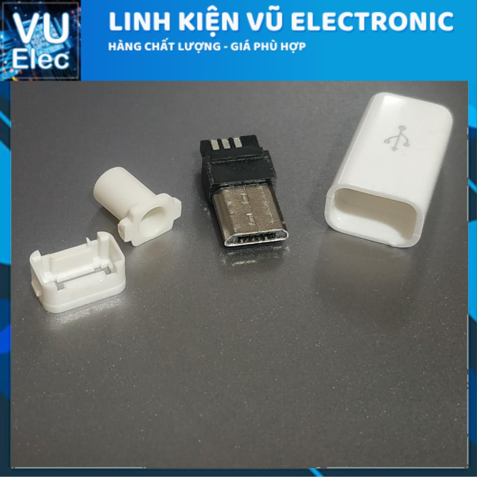 Đầu Jack MicroUSB Đực