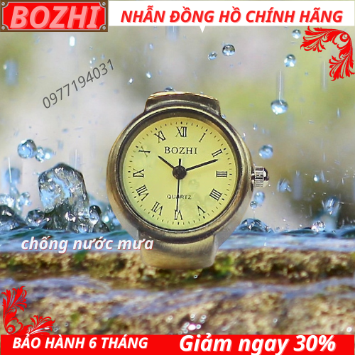 Nhẫn đồng hồ nam nữ mã 002