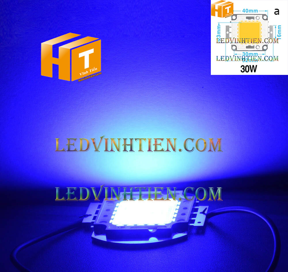 Nhân đèn pha led 30w, loại tốt, giá rẻ