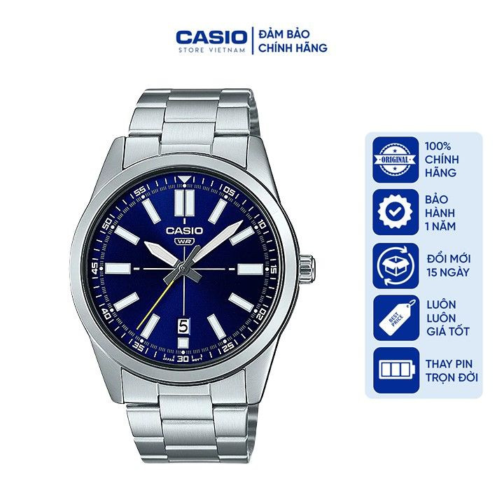 Đồng Hồ Nam Casio MTP-VD02D-2EUDF Quart