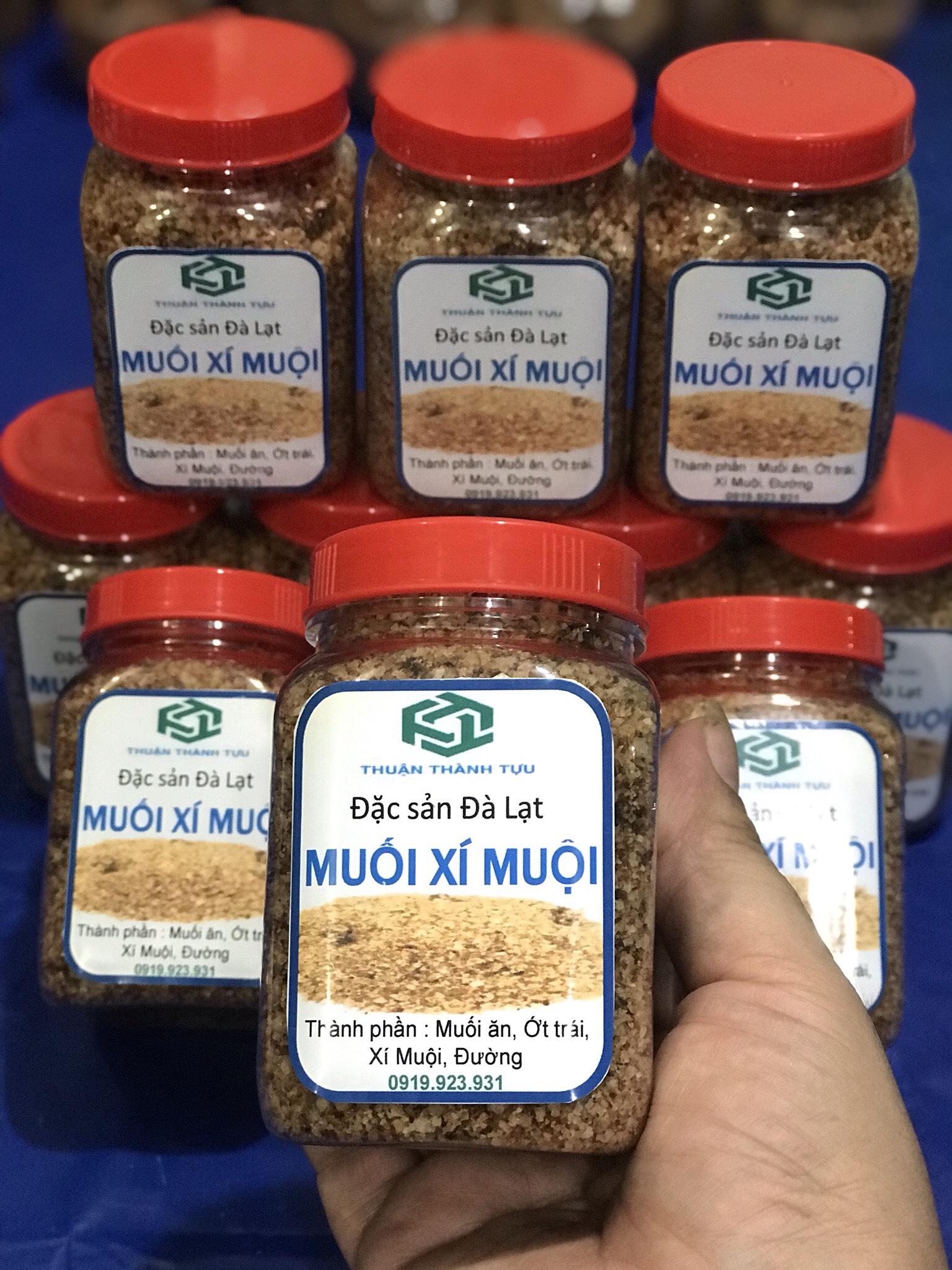 [HCM]MUỐI XÍ MUỘI hủ 200gram 65.000đ