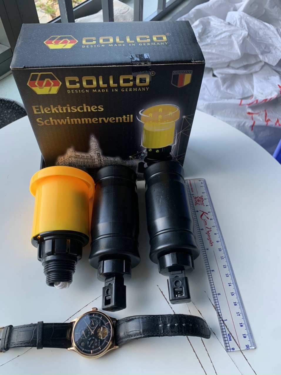 Phao điện chống tràn Collco Germany (phao nước điện thông minh)