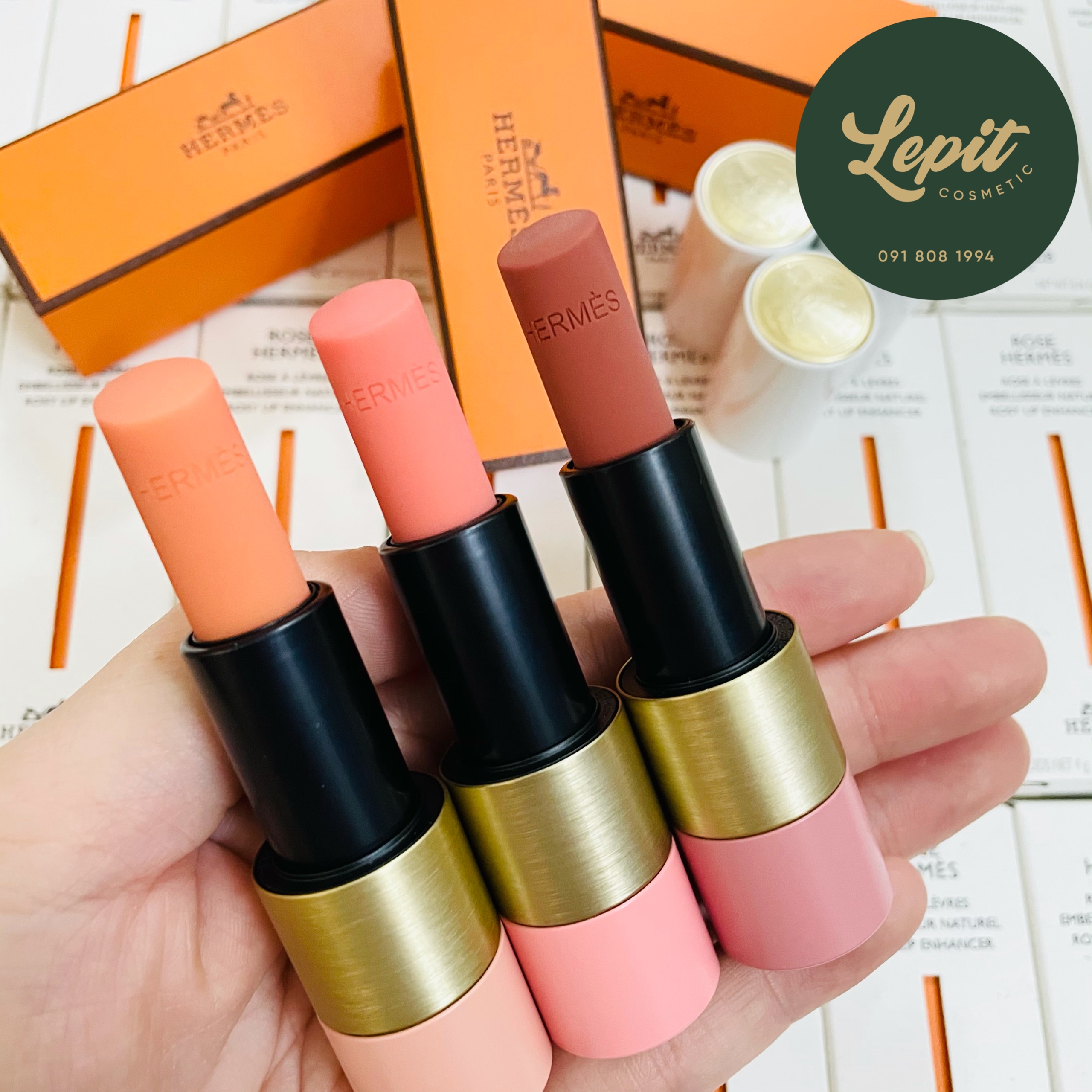 [Lepit Cosmetic] Son dưỡng Hermes 2021 màu 30, 14, 49