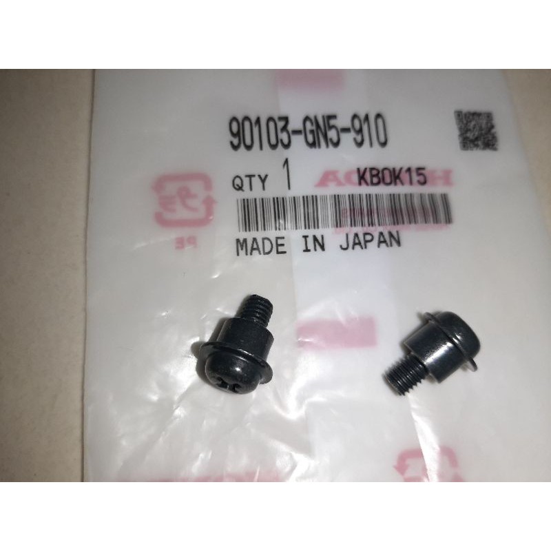 1 ốc lắp vành, viền pha đèn xe DREAM zin honda nhật