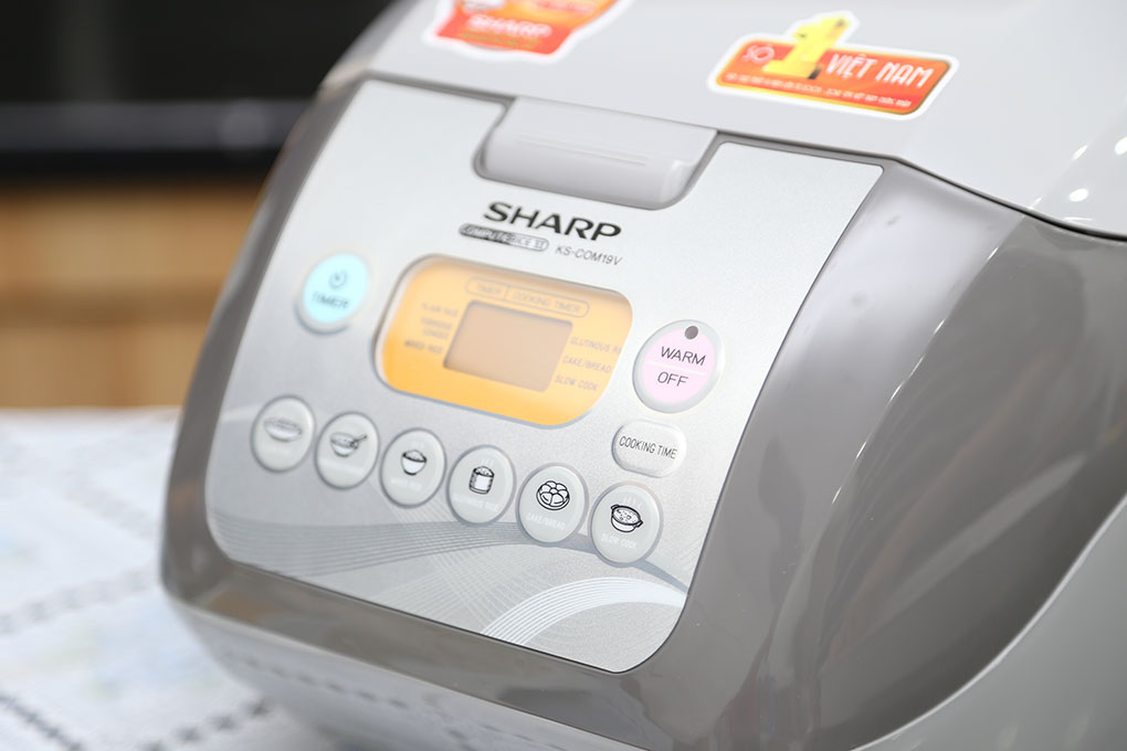 [GIAO TẠI HCM] - Nồi cơm điện Sharp KS-COM19V-G 1.8 lít