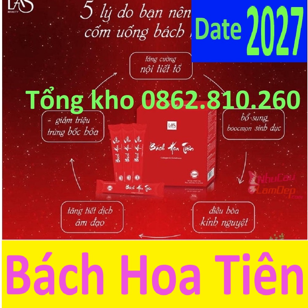 cốm bách hoa tiên Las Beauty (chính hãng Aria)