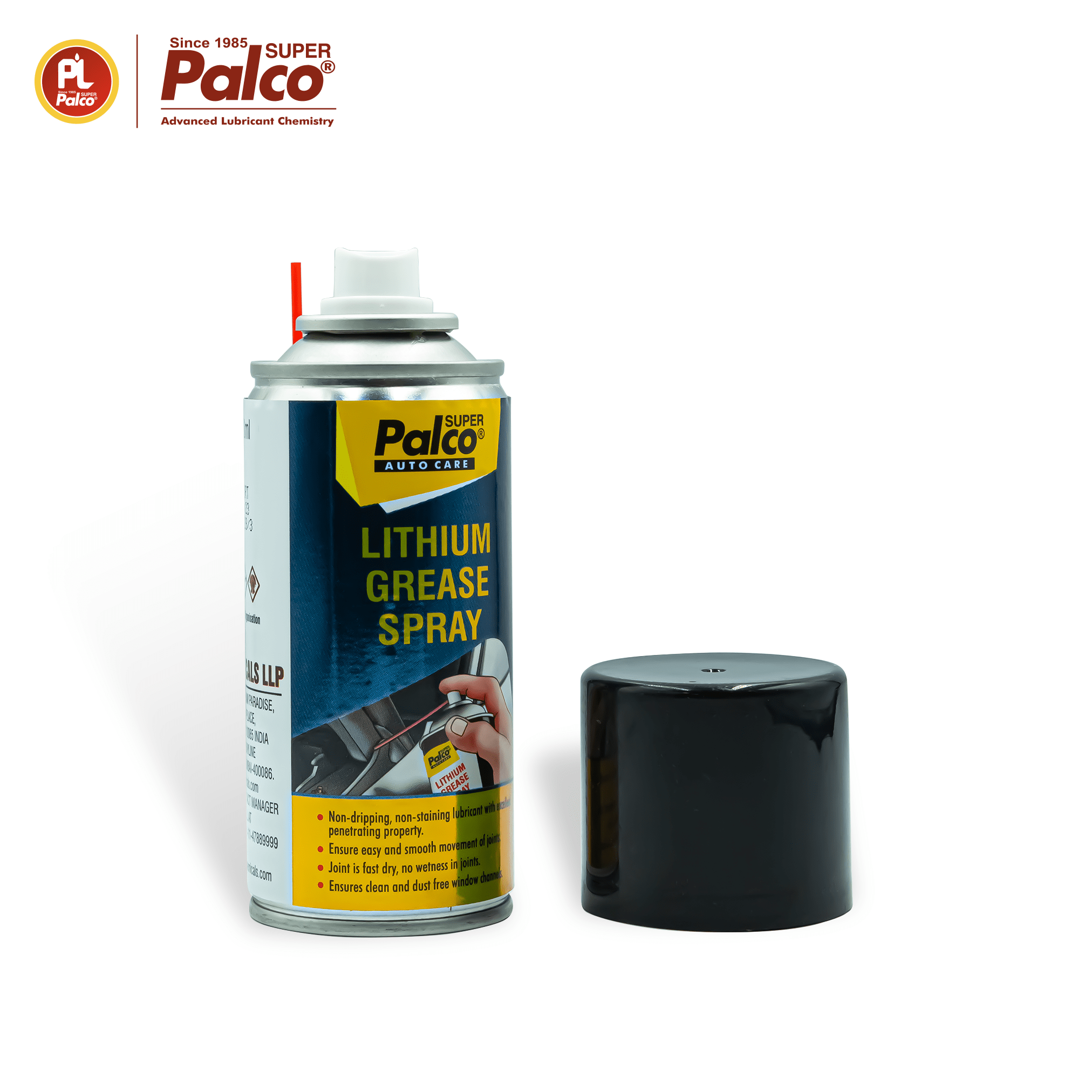 Mỡ bò nước dạng xịt palco lithium spray 150ml top 1 ấn độ, mỡ bò chịu nhiệt, mỡ bò xịt, mỡ bò bôi trơn vòng bi