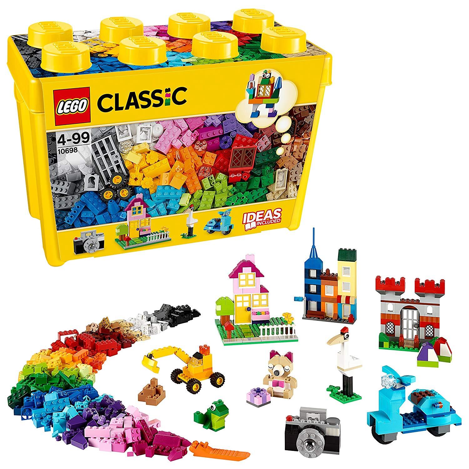 Thùng Gạch Lớn Classic Sáng Tạo - LEGO Classic 10698 790 Chi Tiết