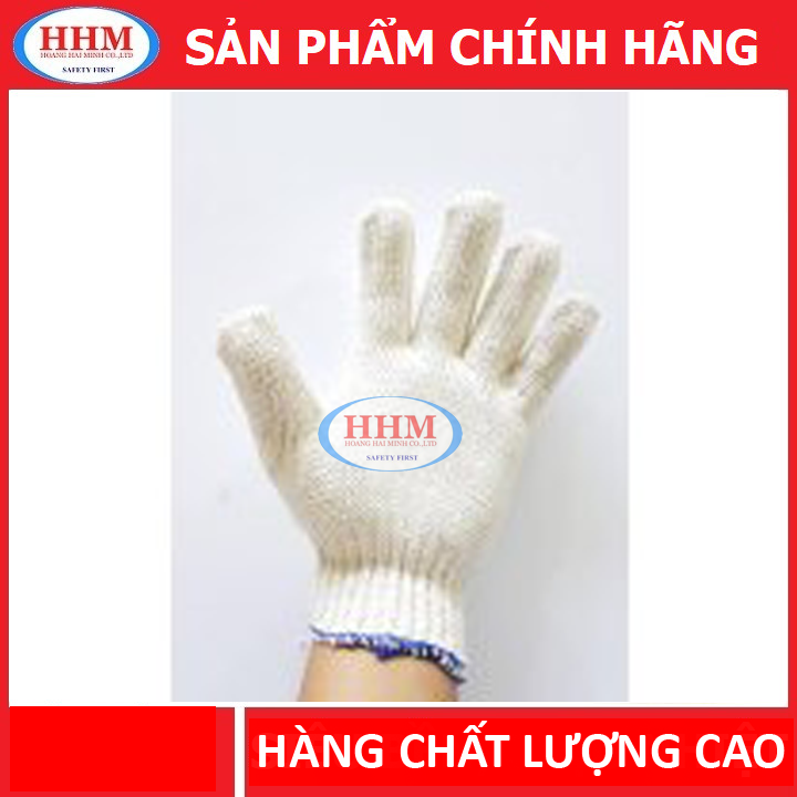 Bộ 10 đôi Găng tay len bảo hộ lao động loại dày