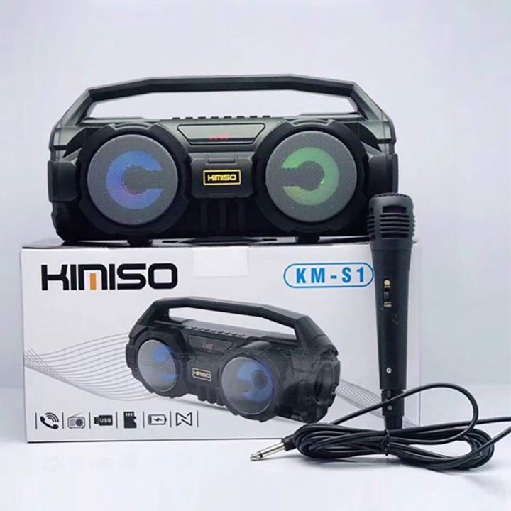 Loa bluetooth Karaoke xách tay Kimiso KM-S1