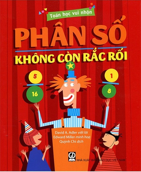 Fahasa - toán học vui nhộn - phân số không còn rắc rối