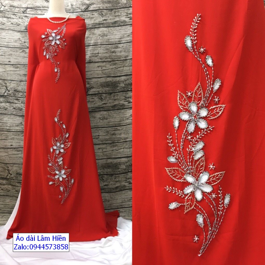 Vải áo dài lụa kết phale LHPL257