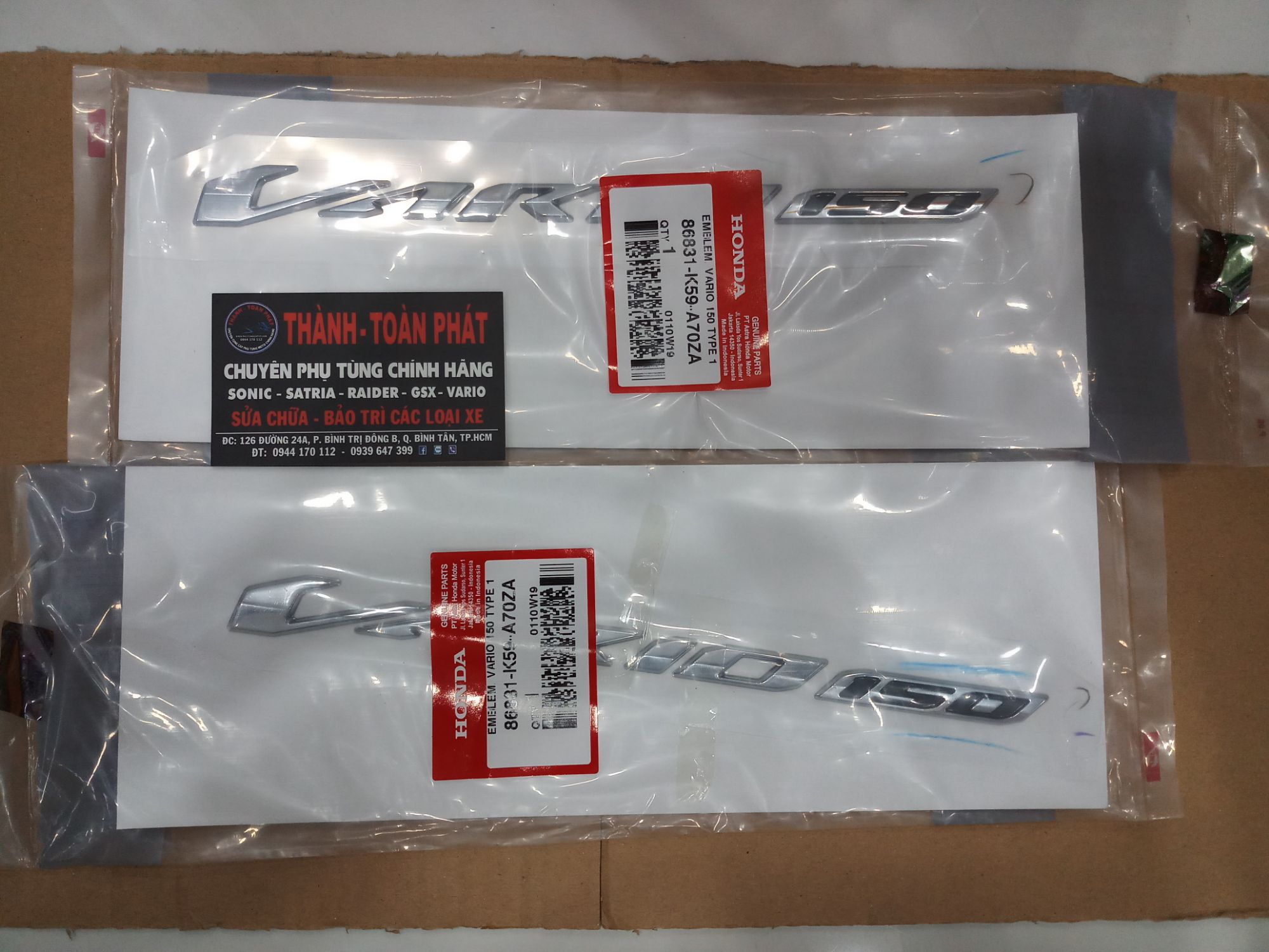 Tem nổi Vario 150 (1 bên)
