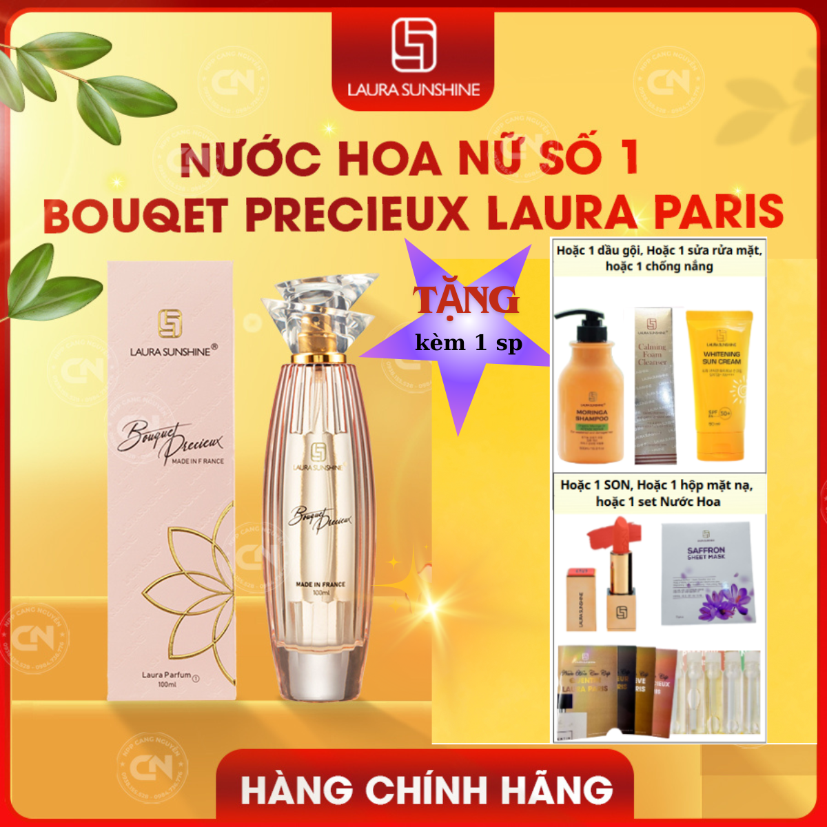 Nước Hoa Nữ 01 Laura Paris _ Nhật Kim Anh