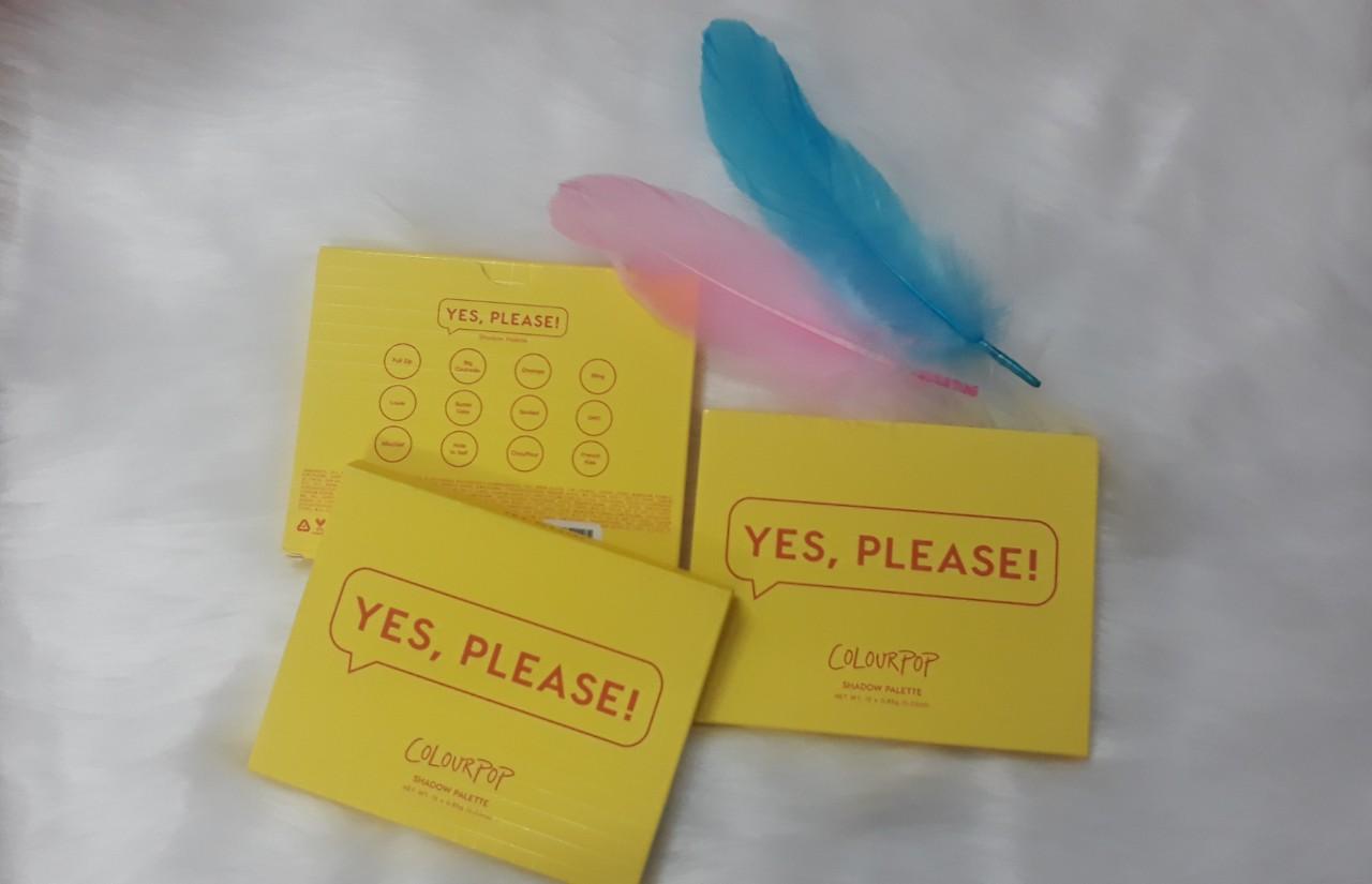 [Ảnh thật] Bảng phấn mắt Colorpop YES PLEASE