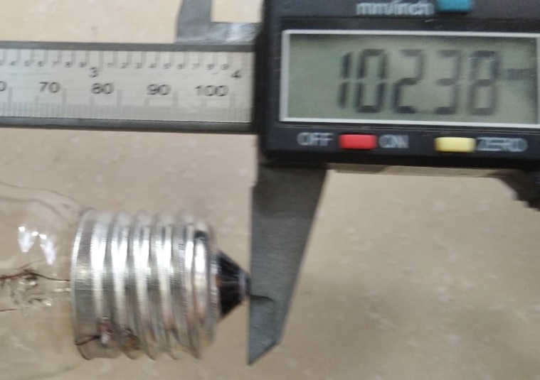 BÓNG ĐÈN SỢI ĐỐT E27 36V 60W ĐUÔI XOÁY 27mm