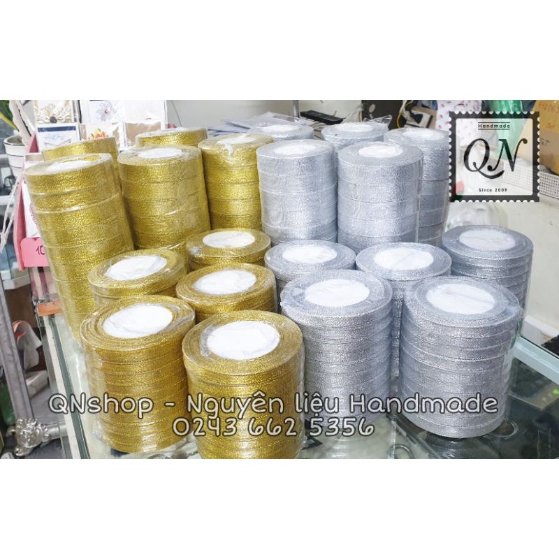 Cuộn ruybang kim tuyến dài 22m