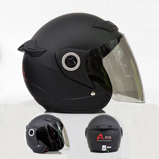 Mũ bảo hiểm 3/4 Asia M115