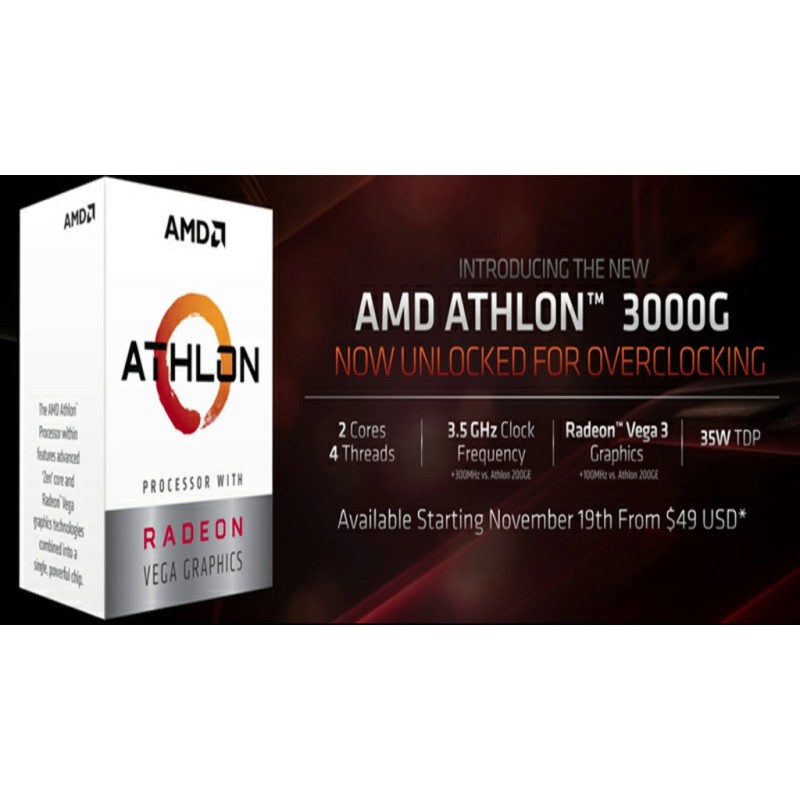 Bảng giá Bộ Vi Xử Lý Cpu Amd Ryzen Athlon 3000G - Hàng Phong Vũ