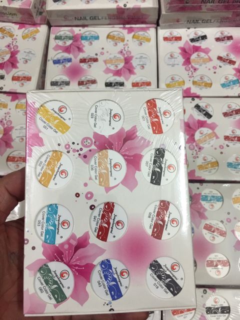 Set gel vẽ nổi 12 màu MOON NAIL