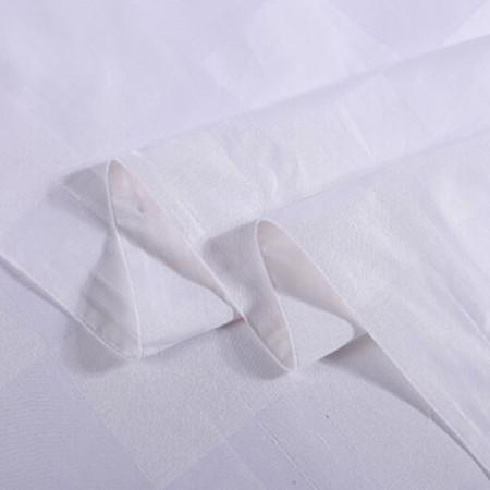 KHÁCH SẠN 100% Cotton Vải Cotton Vải Dệt Bằng Tơ Màu Trắng Tinh Khiết Dệt Nổi Kẻ Sọc Giường Đơn Ga Trải Giường Đôi Vỏ Chăn Ga Trải Giường Ga Bọc Đệm