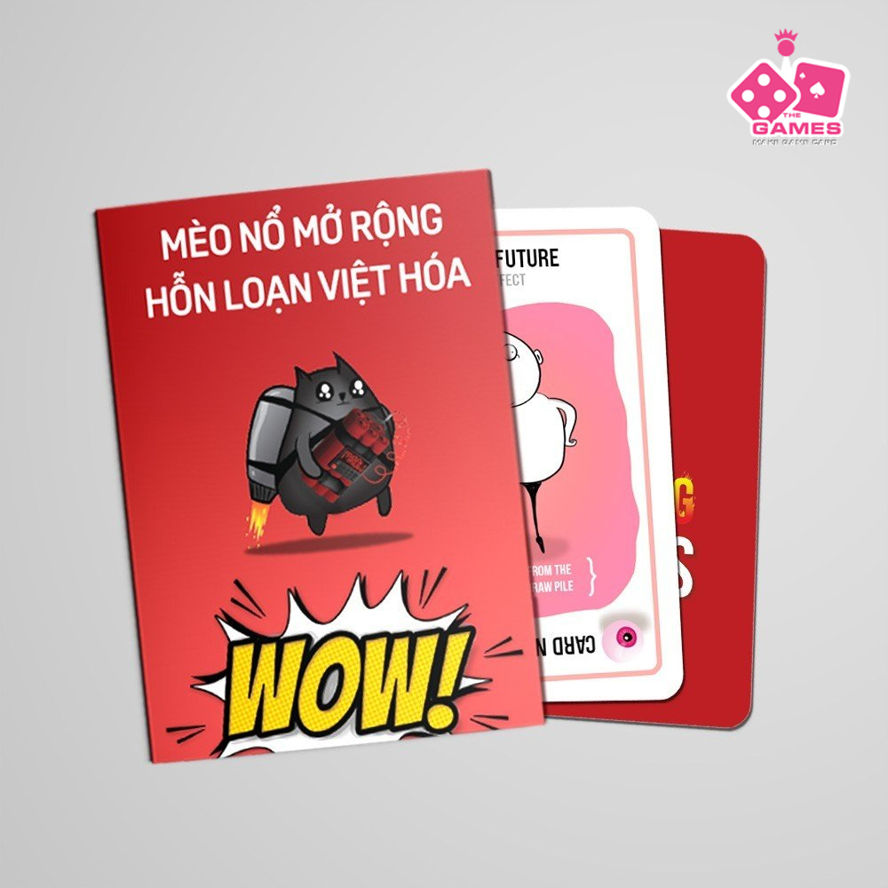 COMBO Mèo Nổ Full 8 Bản mở rộng Exploding kittens VIỆT HÓA CAO CẤP