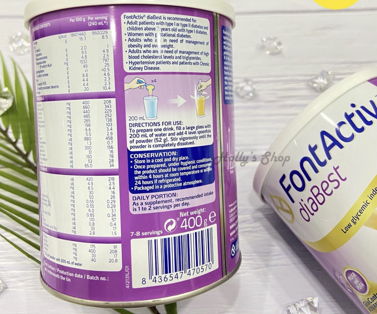 Sữa FONTACTIV DIABEST 800G