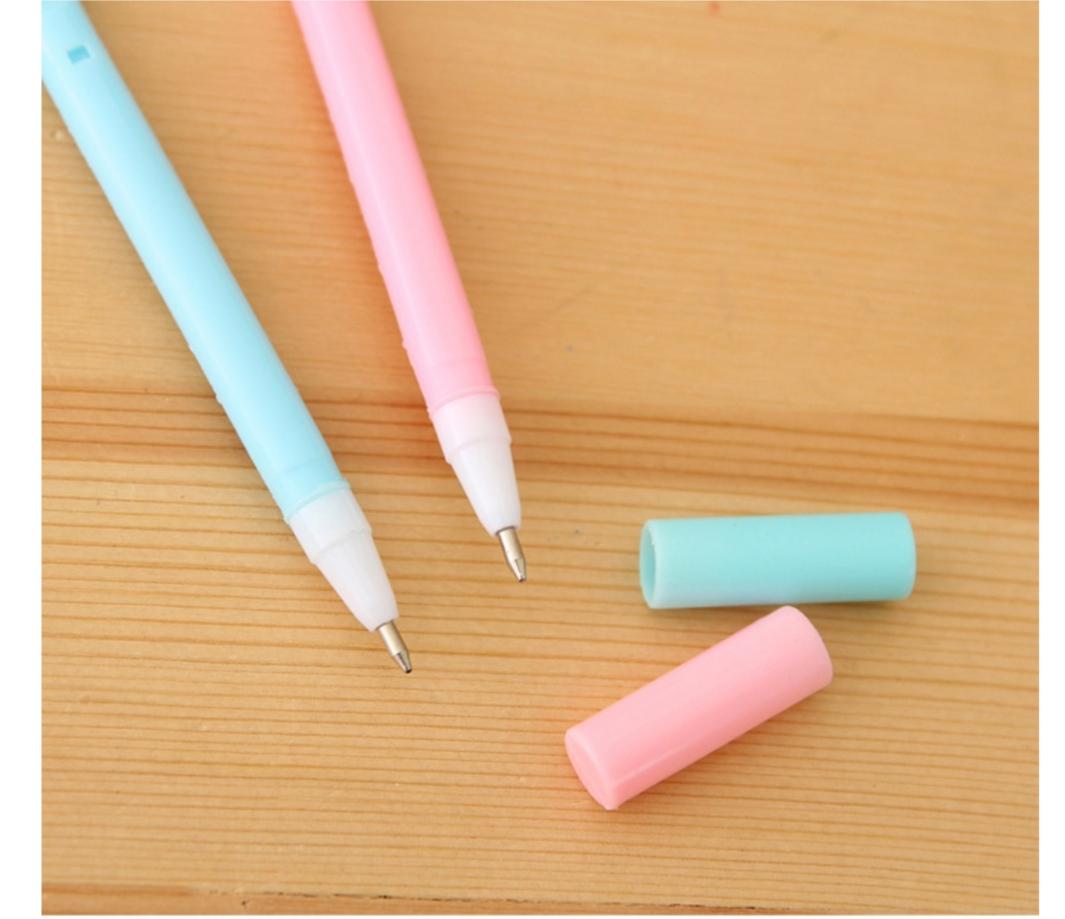 Combo 4 Bút Bi Hình Quạt Cute 4 Màu