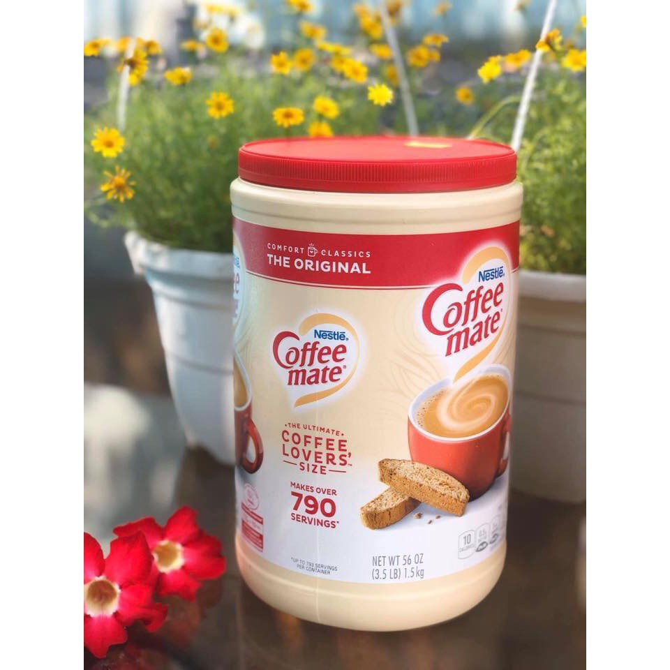 Bột Kem Cà Phê Nestle Coffee Mate 1.5Kg của Mỹ ( date 8 / 2023 )