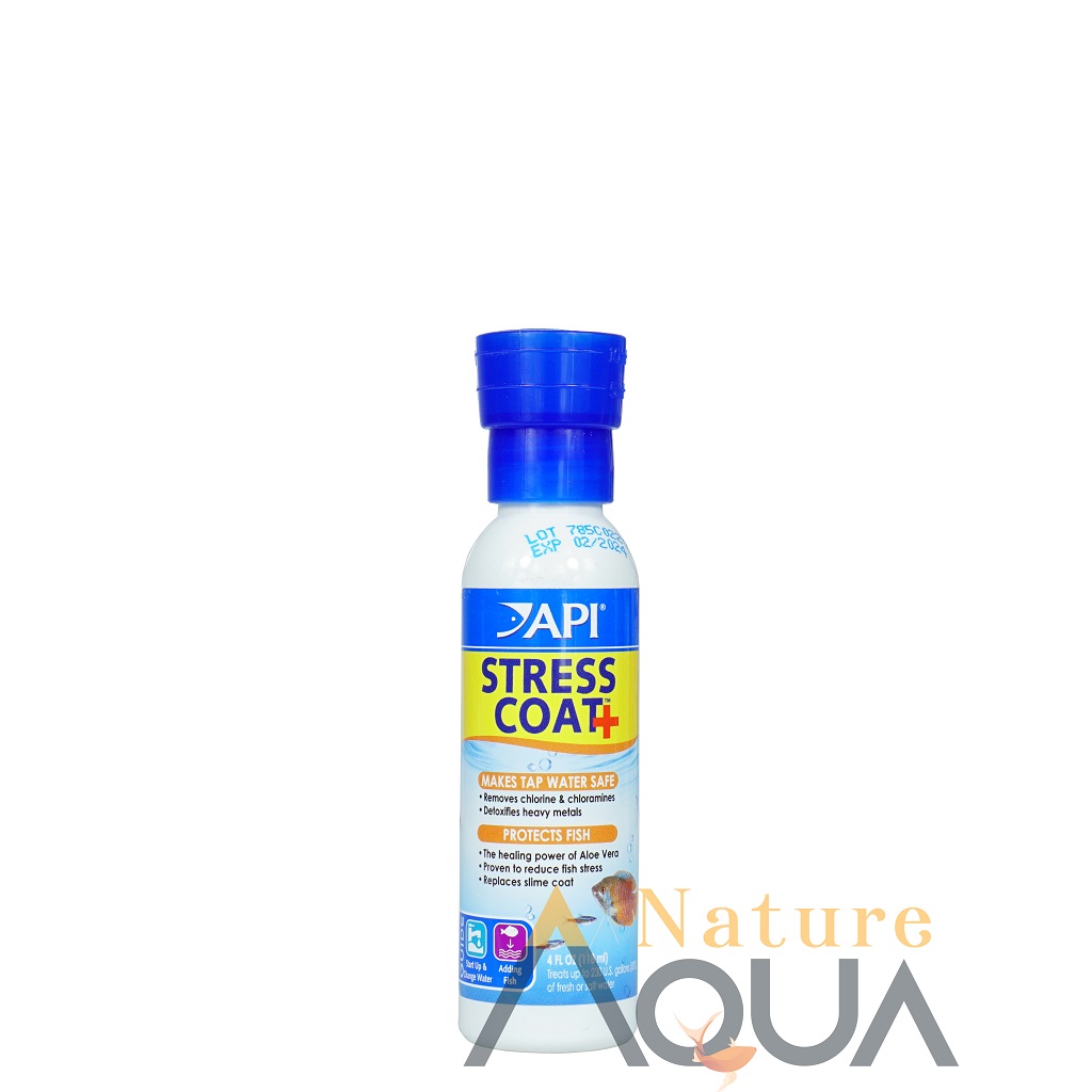 API STRESSCOAT chai 473ml-KHỬ CLO-GIẢM STRESS CHO CÁ