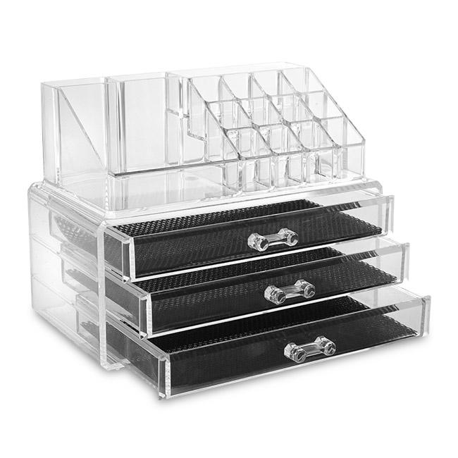 [HCM]Kệ đựng son mỹ phẩm có ngăn kéo cao cấp