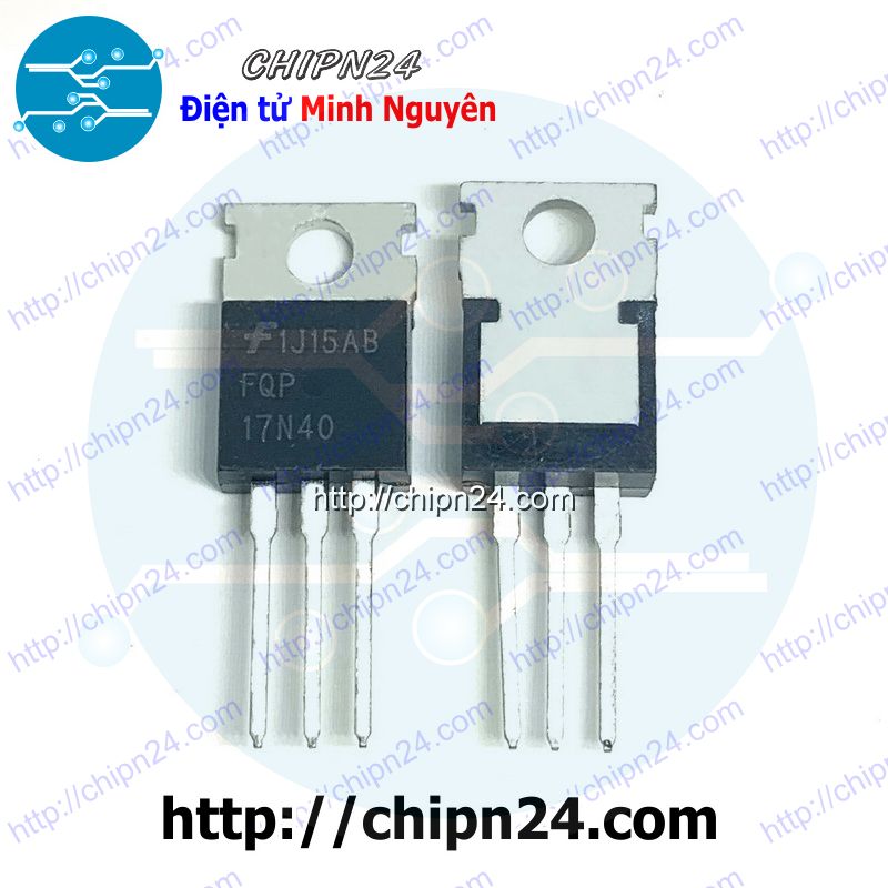 Mosfet 17n40 to-220 17a 400v kênh n