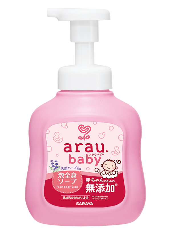 [HCM]Sữa tắm cho bé Arau Baby Bình 450ml