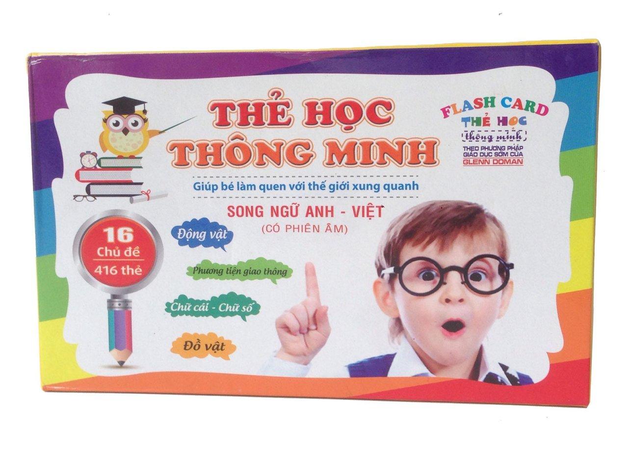 Flashcard 16 chủ đề cho bé - Sevenmart