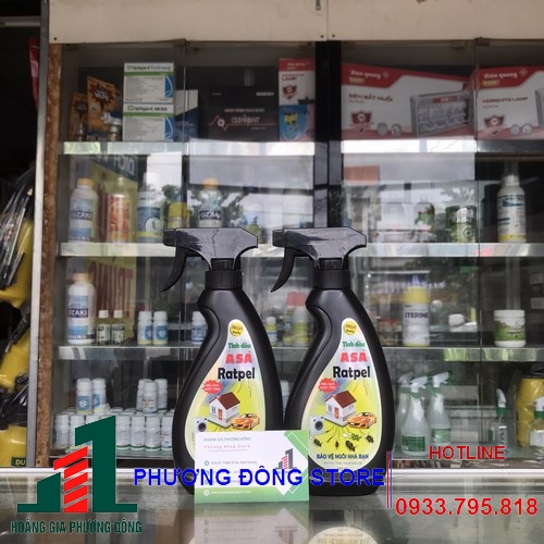tinh dầu Xua đuổi chuột Asa Ratpel