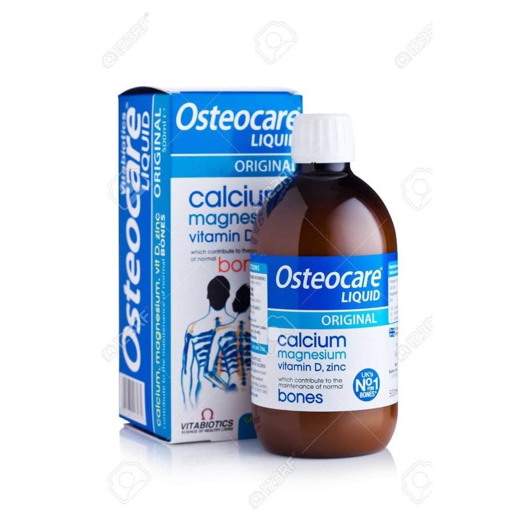 Osteocare Liquid [Uk] Canxi Nước Cho Trẻ Từ 3 Tuổi - 200Ml