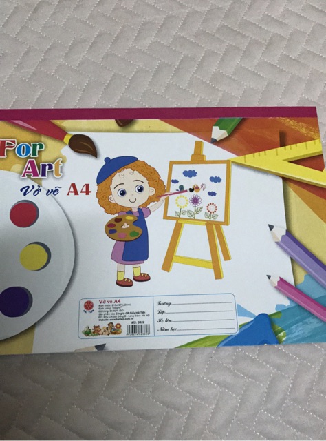 Vở Vẽ Khổ A4