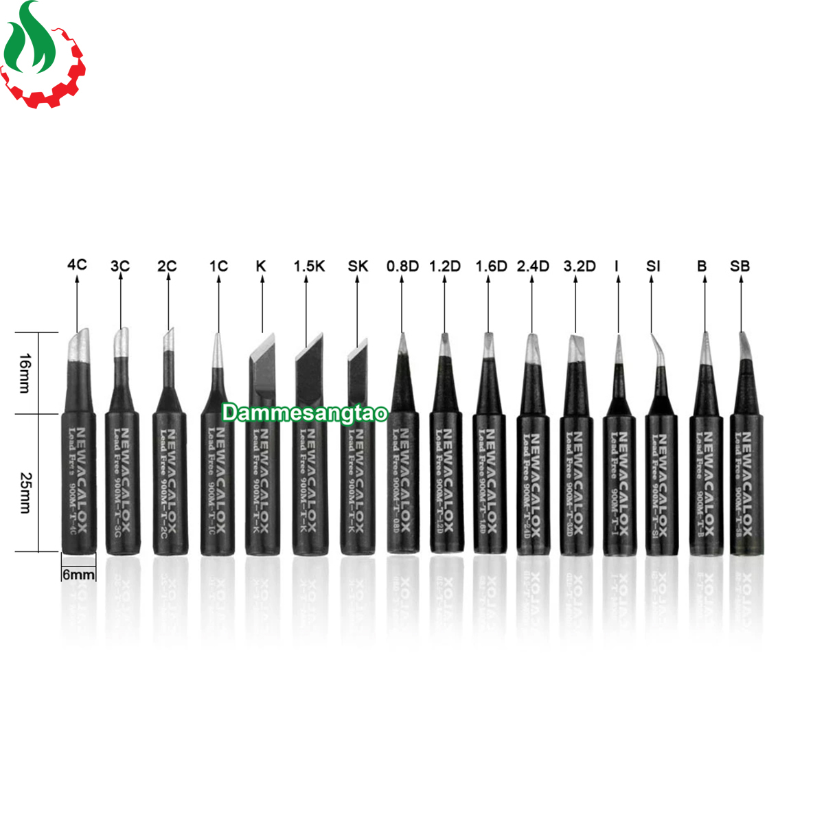 Mũi hàn 900M JY936/937 dùng cho trạm hàn