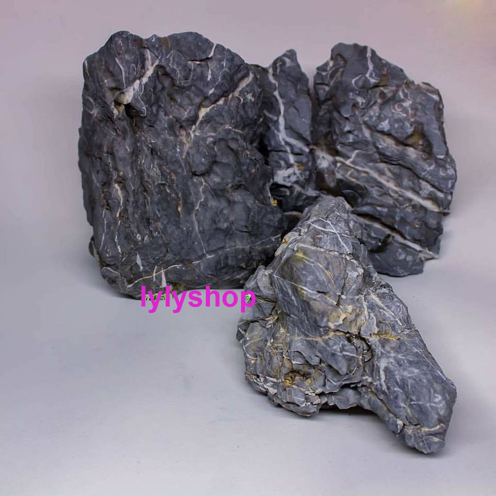 High-end Ice Cream Clip (1.8KG), aquarium set, aquarium, sand waterfall, small landscape brings good luck to the owner