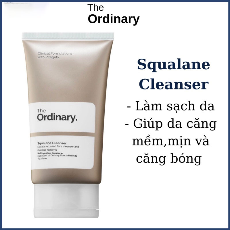 [THE ORDINARY] Sữa Rửa Mặt Squalane Cleanser 50ml