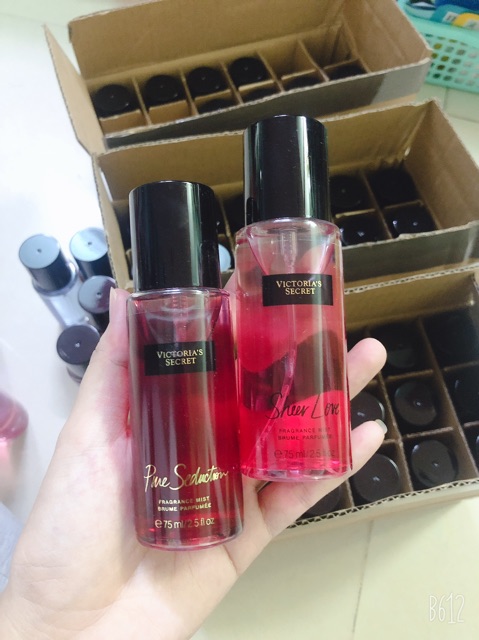 Xịt thơm body mist Victoria Secret Mini - 75ml