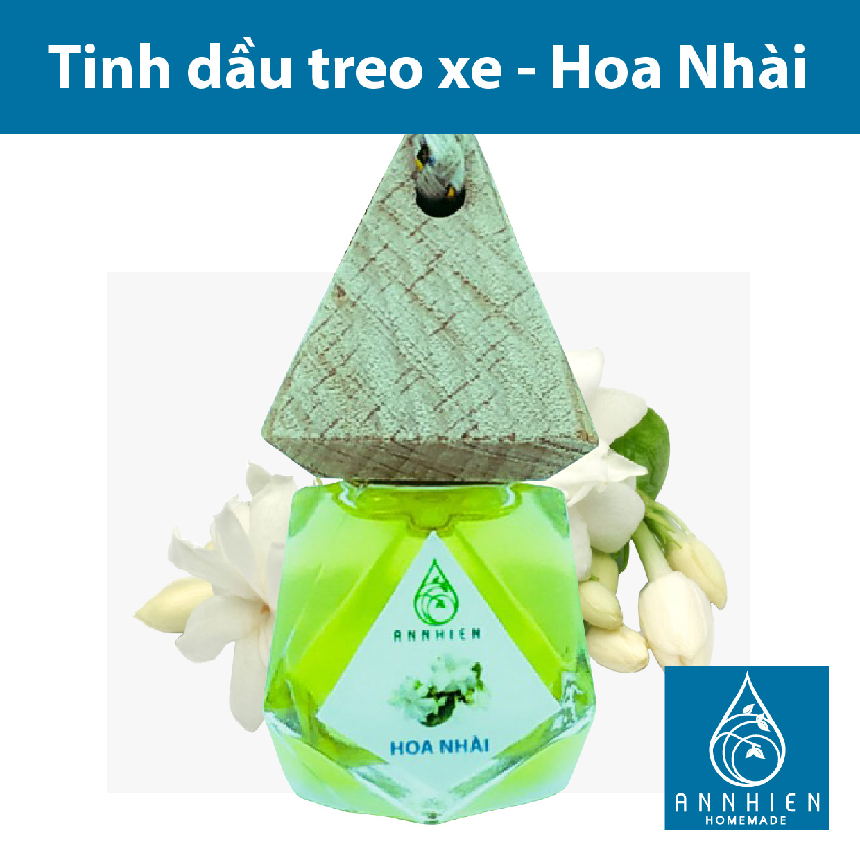 Tinh dầu treo xe ô tô hương Hoa Nhài An Nhiên