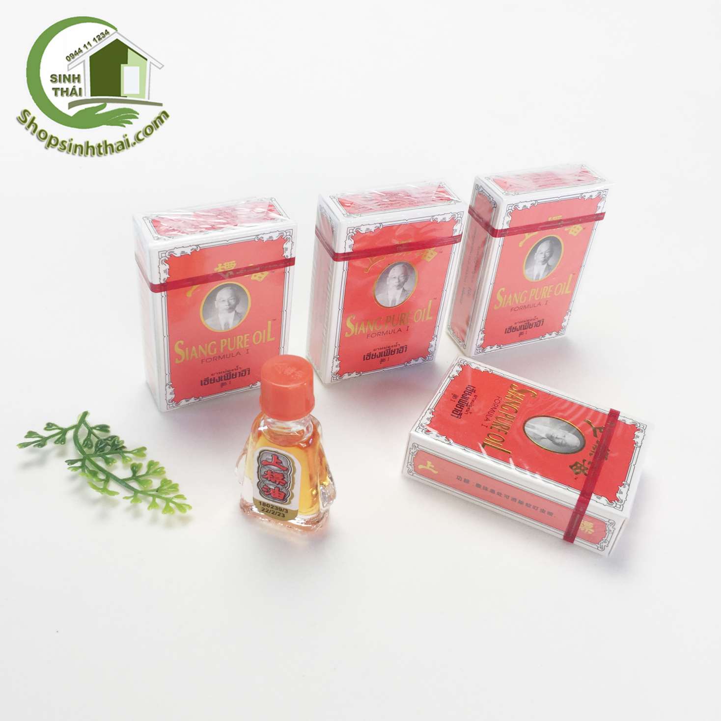 [HCM]Dầu Thái Lan Đỏ Siang Pure Oil Red