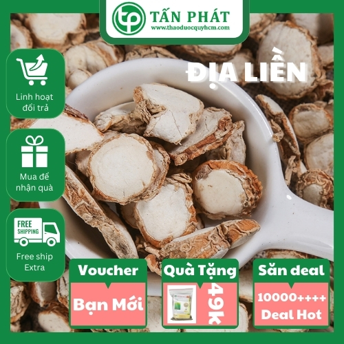 [Hàng mới về] Củ địa liền khô 500g - tấn phát - tốt cho người bệnh tiểu đường