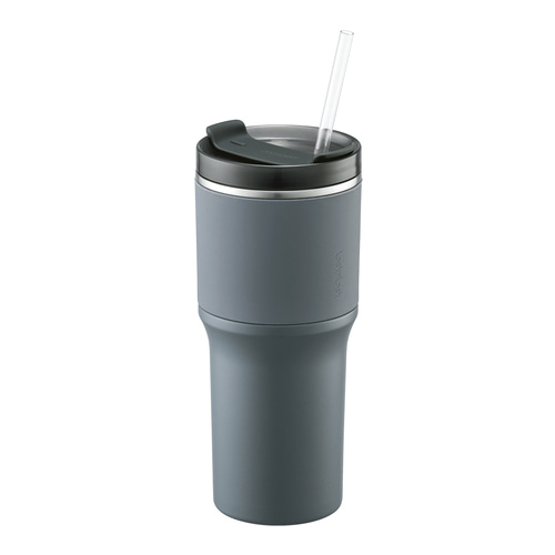 Bình giữ nhiệt LocknLock Metro Drive LHC4277S 650ml - Kèm ống hút và cọ rửa